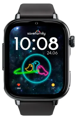 Produktbild von SaveFamily SaveWatch Plus 2 Nano SIM Kindersmartwatch GPS, Kamera & SOS Knopf