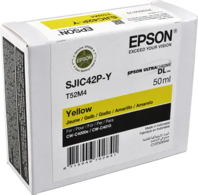 Produktbild von Epson SJIC42P-Y, Gelb, 50 ml, 1 Stück(e), Einzelpackung