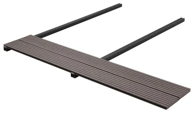 Produktbild von vidaXL Terrassendiele 90 pcs Dunkelbraun WPC