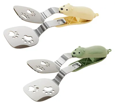 Kochzange 2er-Set, Edelstahl, hitzebeständig, 24 cm