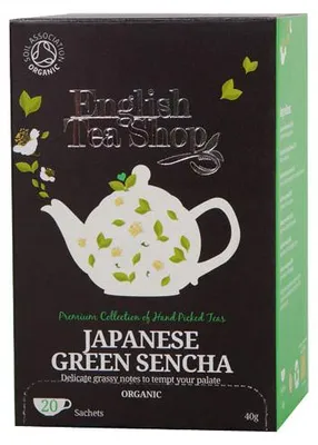 Productafbeelding van English Tea Shop Japanse Groene Sencha  (20 zakjes)