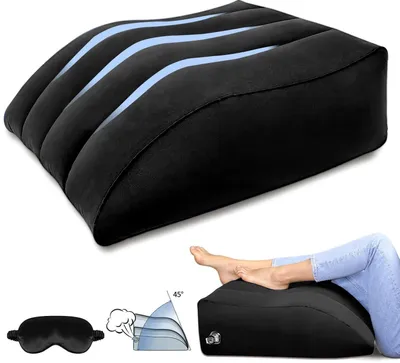 Immagine prodotto di Cuscino gonfiabile per sollevare le gambe, per un maggiore comfort e per favorire la circolazione sanguigna