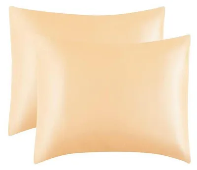 Obrázek produktu pro Dva povlaky na polštáře, satén, barva: šampaň, rozměr: 50x75 cm