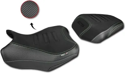Immagine prodotto di Sella Anteriore Isotta Ribassata 2cm Nero Verde