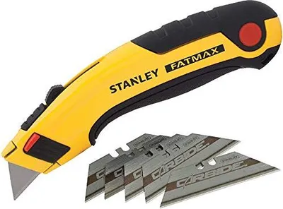 Zdjęcie produktu dla Nóż z ostrzem trapezowym STANLEY FATMAX 7-10-778 metalowy + OSTRZA
