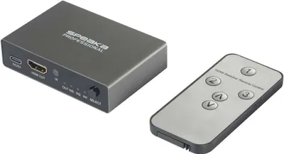 Produktbild von SpeaKa Professional SP-HDS-210 3 Port HDMI-Switch UHD 8K @ 60 Hz, UHD 4K @ 120 Hz