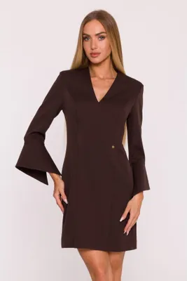 Produktbild von Made of Emotion Minikleid für Frauen Ruhnuensur M876 braun L
