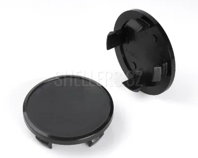Obrázok produktu pre Stredový kryt zliatinového kolesa Ø 56/66 mm, V66, VW, čierny, plastový bez loga
