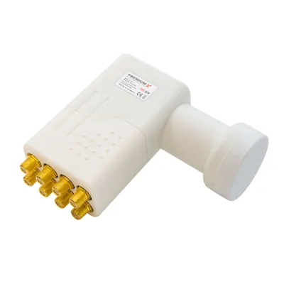 Produktbild von PremiumX Octo LNB PXO-SEW SAT für 8 Teilnehmer DVB-S2 HDTV UHD 4K Weiß