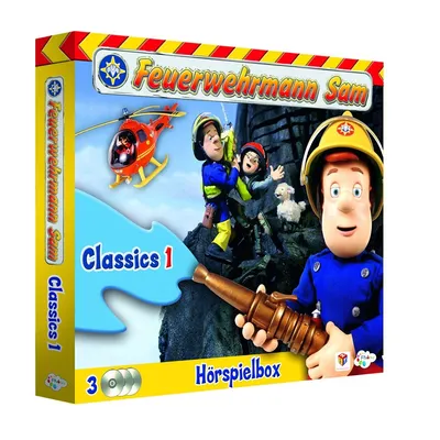 Produktbild von Feuerwehrmann Sam Classics-Hörspiel Box 1 (3CDs)