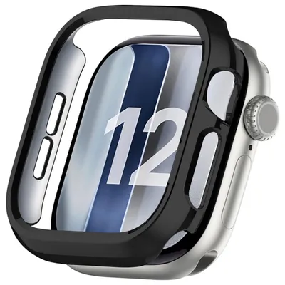 Image de Étui en plastique pour montre connectée Apple Watch Series 12, modèle 46 mm, coque de protection