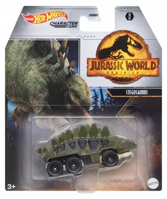 Produktbild von Hot Wheels Jurassic World Stegosaurus Fahrzeug 1:64