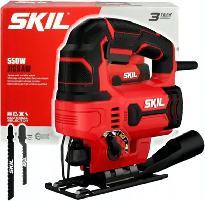 Image de SKIL 4530AA Stichsäge (550W,Materialauswahlschalter,Gehrungsschnitte bis 45°)
