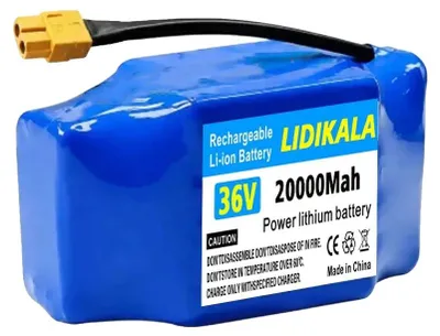 Immagine prodotto di Batteria agli ioni di litio, capacità 20000 mAh, sistema di protezione BMS intelligente, 1 batteria da 20000 mAh