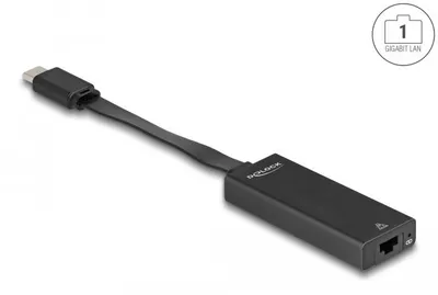 Image de DELOCK Adaptateur USB Type-C vers Gigabit LAN slim