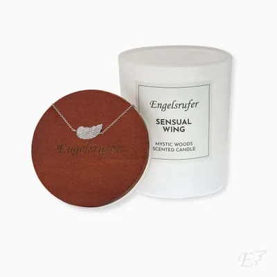 Immagine prodotto di Angel Caller candela gioiello Sensual Wing ERJC-ERB-LILWING incl. bracciale ad ala in acciaio inox