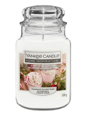 Image de Bougie parfumée Home Inspiration large Candy Cane Milkshake 538 g