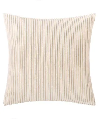 Immagine prodotto di Set di 2 federe per cuscini in velluto, 40x40 cm, color crema