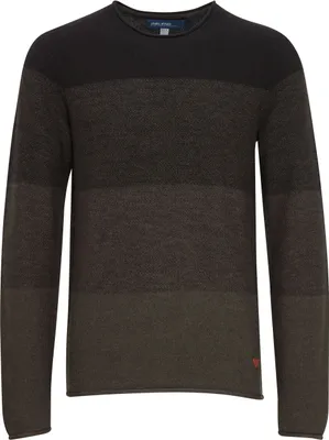 Produktbild von BLEND BHBenno Herren Strickpullover Feinstrick Pullover mit Rundhals-Ausschnitt 100% Baumwolle Regular fit