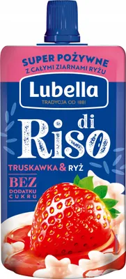 Obrázek produktu pro Ryż preparowany z truskawkami Lubella 100 g