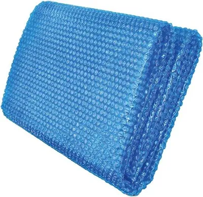 Obrázek produktu pro Pokrycí plachta pro bazén - Izolační obal pro bazén - Udržuje teplotu vody - UV odolná fólie - 220x150 cm - Modrá