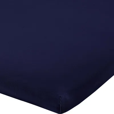 Produktbild von Erwin Müller Topper-Spannbettlaken Freising" marine 180x200 cm - 200x220 cm"