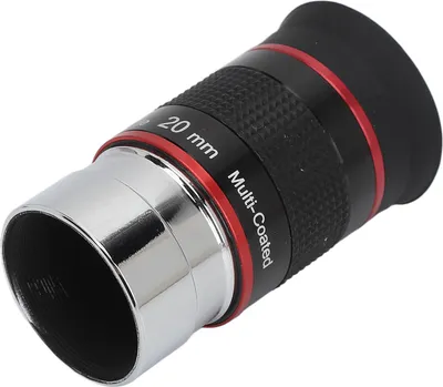 Immagine prodotto di Oculare con rivestimento multiplo, 20 mm, ultra grandangolare a 68 gradi per telescopio astronomico con interfaccia da 1,25 pollici