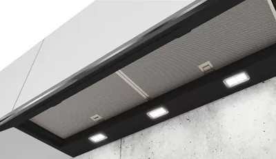 Produktbild von Siemens LJ97BAM60 Dunstabzugshaube 460m3/h Schwarz