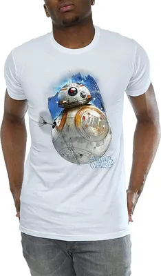 Produktbild von Star Wars: The Last Jedi - T-Shirt für Herren BI1183 (M) (Weiß)
