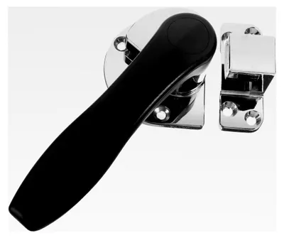 Produktbild von Türgriff für Gefrierschranktüren aus Zinklegierung mit ergonomischem Design