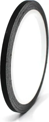 Produktbild von 10m Zierstreifen 3mm Schwarz Matt Dekorstreifen Auto Motorrad Boot Modellbau Klebestreifen