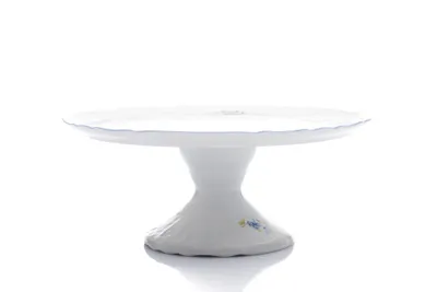 Obrázok produktu pre Thun 1794 Tortový tanier na nohe, český porcelán, Bernadotte, 32 cm, černica, Thun
