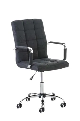 Produktbild von In And OutdoorMatch Bürostuhl Devon – Schwarz – Stoff – Hochwertige Polsterung – r Bürostuhl – Moderne Optik