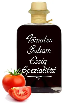 Produktbild von Tomaten Balsam Essig - Spezialität 0,5L fruchtig würzig & sehr vielseitig 5% Säure