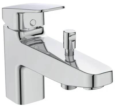 Zdjęcie produktu dla Ideal Standard bateria wannowa do brzegu wanny Ceraplan, wysięg 153 mm BD257AA chrom