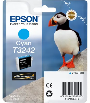 Produktbild von Epson Tintenpatrone cyan T 324 T 3242
