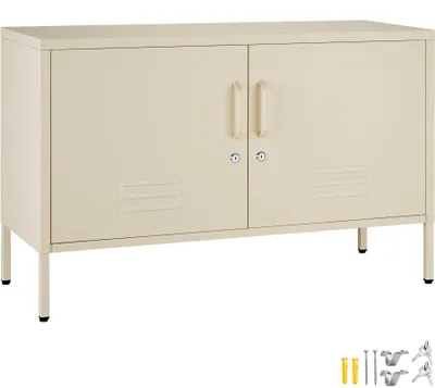 Produktbild von tectake® Sideboard Baker Kippschutz, höhenverstellbare Füße