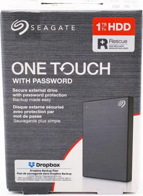 Produktbild von Seagate One Touch STKY1000404, 1 TB, 2.5", 3.2 Gen 1 (3.1 Gen 1), Grau