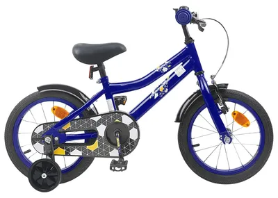 Produktbild von vidaXL Kinderfahrrad 16 Zoll für 4-6 Jahre alt Dunkelblau