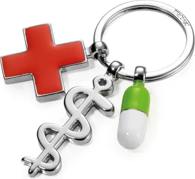 Produktbild von TROIKA Schlüsselanhänger GET WELL