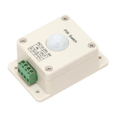 Obrázok produktu pre Senzor PIR pre LED pásy 12V-24V 8A WPIR