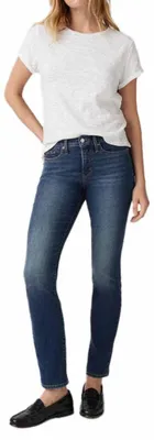 Produktbild von Levi's Damen Jeanshose 314 Shaping mit Stretch-Anteil, Straight Fit, Blau (Zealo