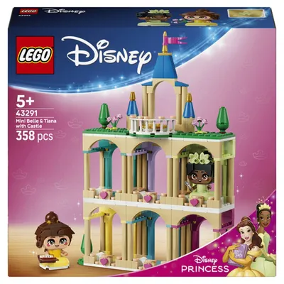 Immagine prodotto di LEGO | Disney Princess 43291 Belle and Tiana Miniatures with a Castle - Toy for ages 5+