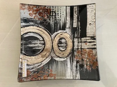 Produktbild von formano Dekoteller Gebäckteller 15x15 cm Untersetzer Kerzenteller Teller