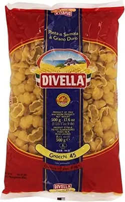 Produktbild von Divella Hartweizengriess Nudeln Gnocchi 45 Gr 500 X 24
