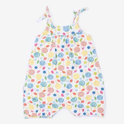 Produktbild von Baby Kurzoverall Baumwolle Candy Tin - 3-6M - 62CM - Mehrfarbig | by Kitikate