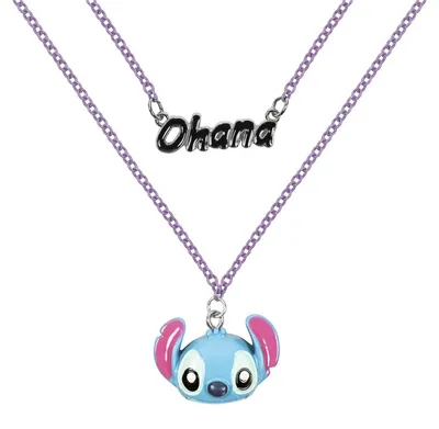 Obrázok produktu pre Peers Hardy - Zestaw 2 naszyjników Disney Stitch - Akcesoria Tematyczne