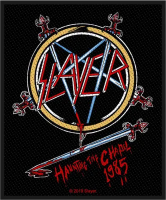Produktbild von Slayer Haunting The Chapel Aufnäher zum Aufnähen 100 x 50 mm