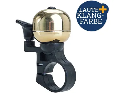 Produktbild von FILMER Fahrradglocke 49130 Classic, gold