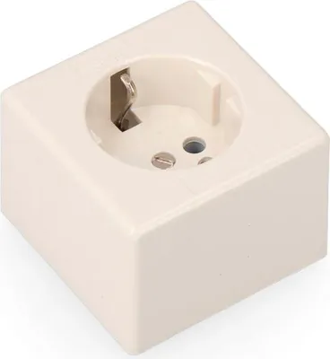 Produktbild von 5 Oberflächensteckdose mit Erdung, Verpackung 16A, 4-4,8mm Solera